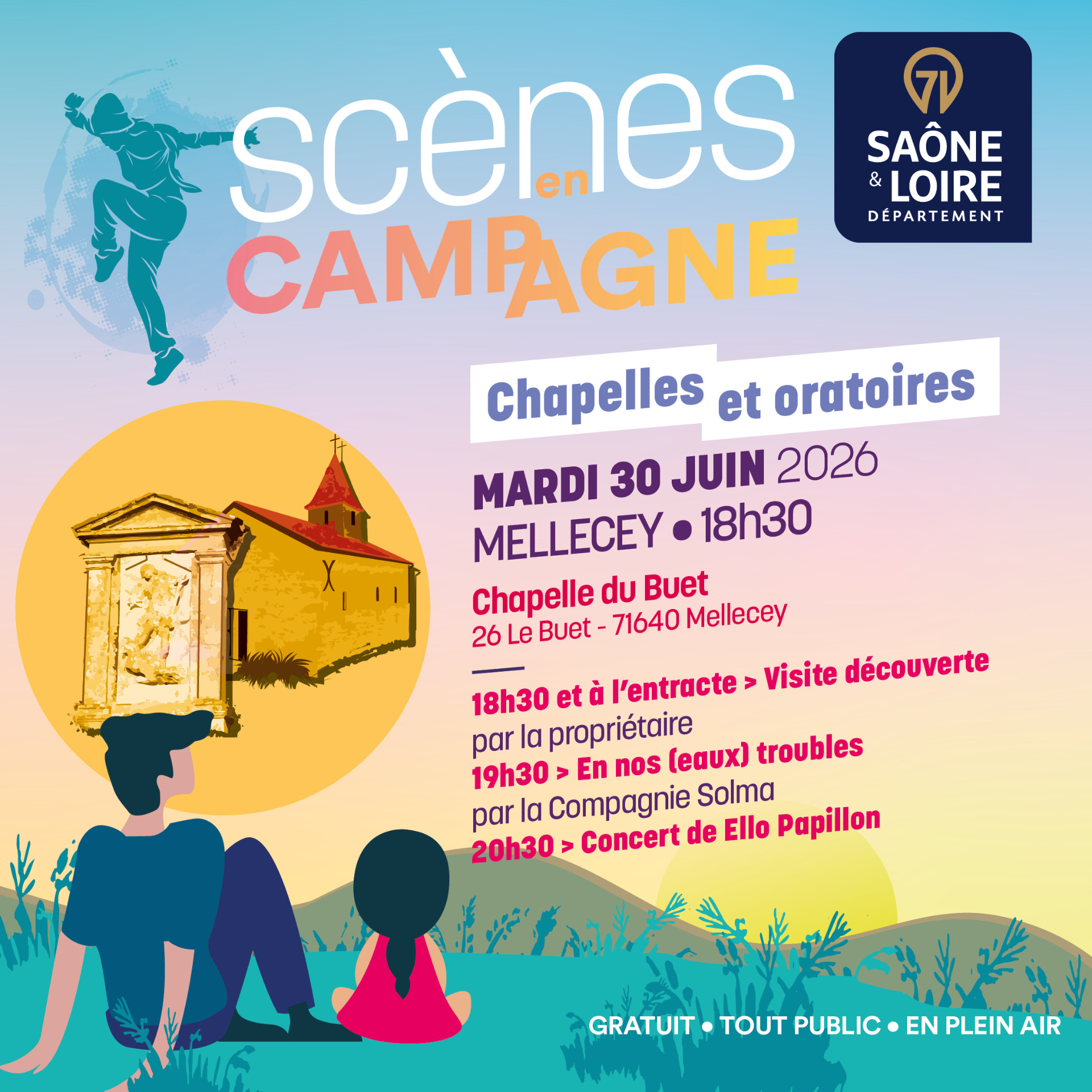 Scènes en campagne - 30 juin